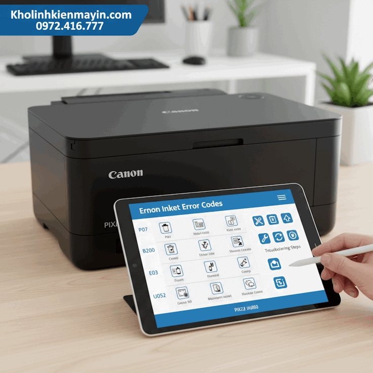 dịch vụ sửa chữa máy in Canon