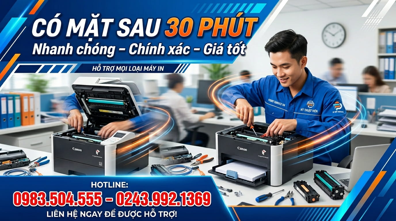 Quy trình vệ sinh bảo dưỡng bảo trì máy in laser đen trắng chuyên nghiệp tại Hà Nội
