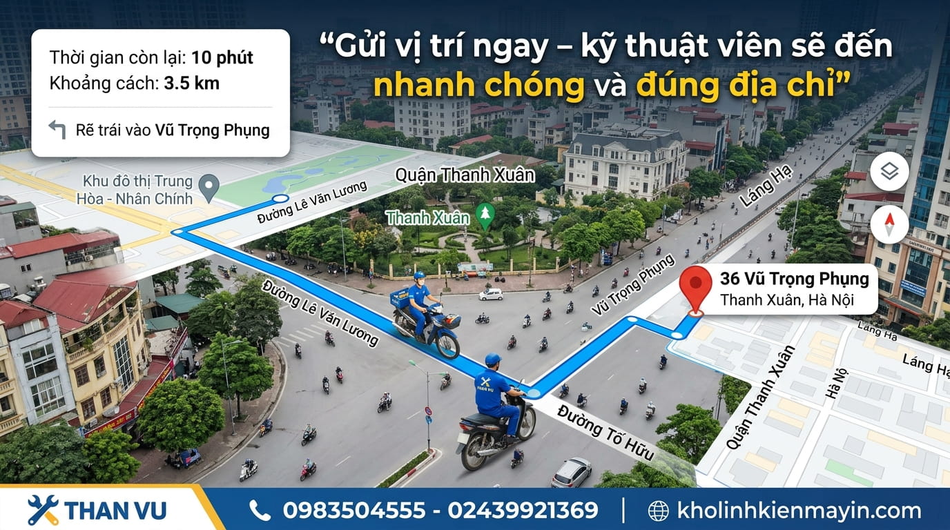 Gọi dịch vụ sửa máy in tại nhà cần chuẩn bị gì để được hỗ trợ nhanh và hiệu quả nhất.