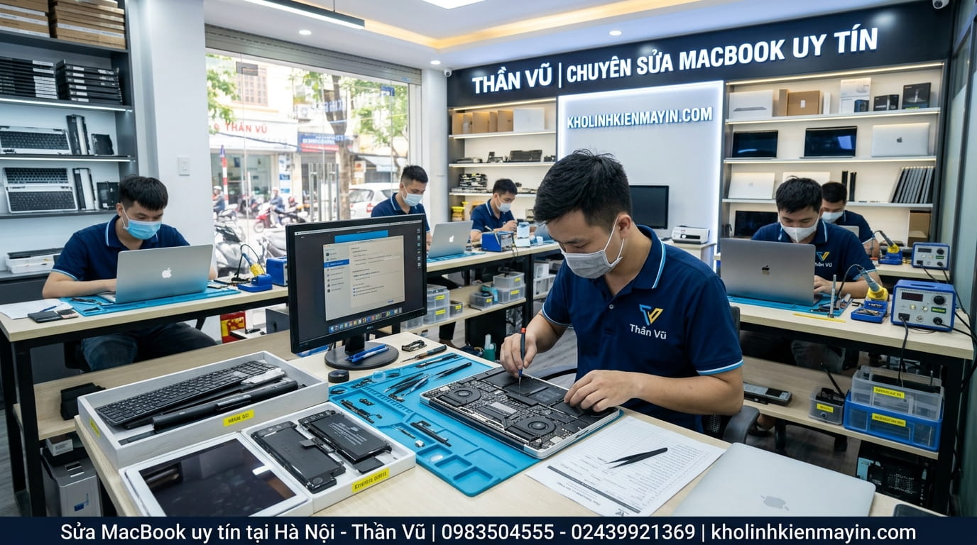 MacBook bị đơ đột ngột không vào được hệ điều hành, nguyên nhân có thể do xung đột phần mềm.
