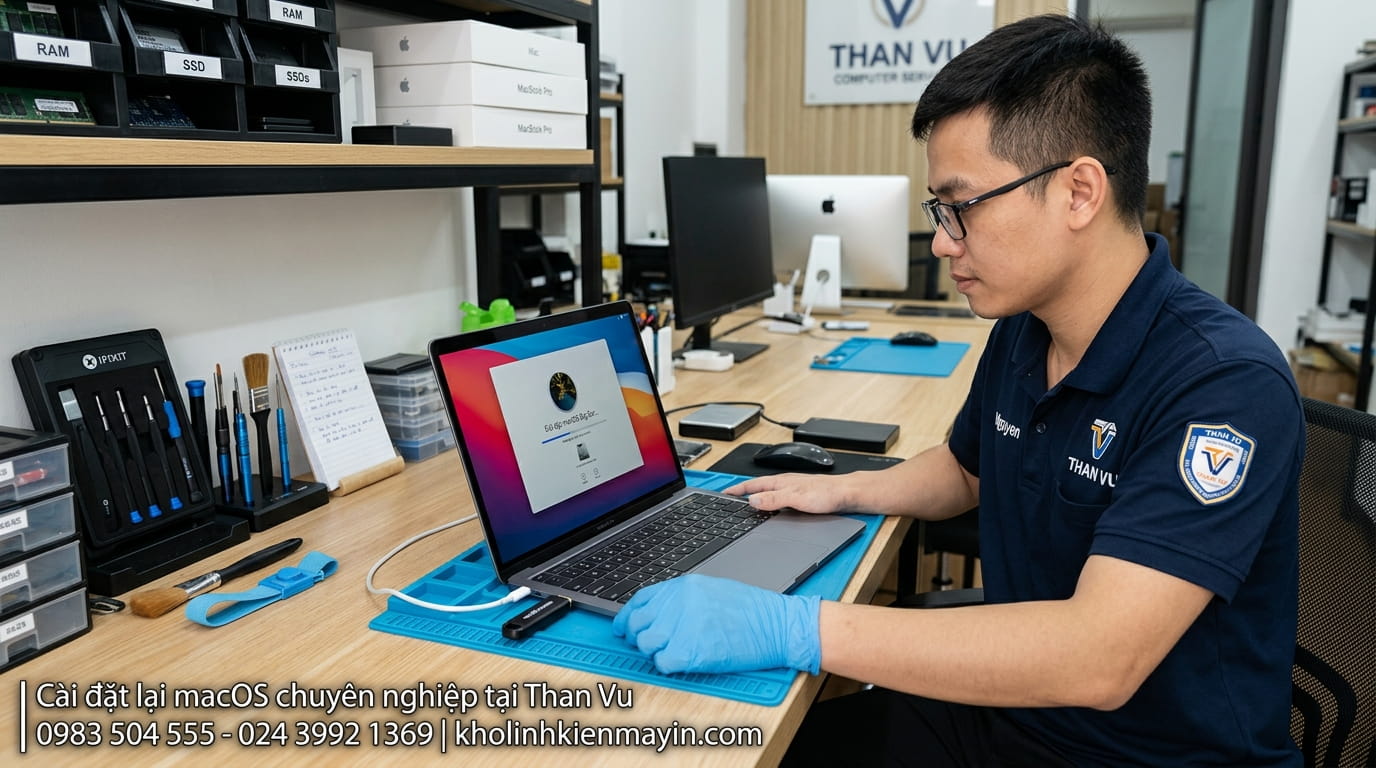 Nguyên nhân macbook của bạn đang dùng bị treo không vào được nữa