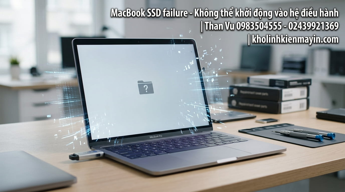 Nguyên nhân MacBook bị treo không vào được, lỗi phổ biến do phần mềm hoặc phần cứng gây