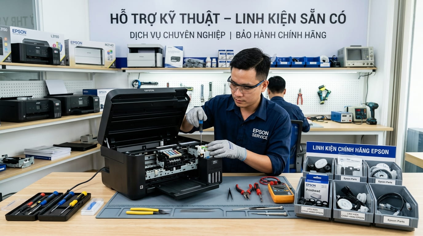 Giá thành và vật tư thay thế cho epson L310 L455