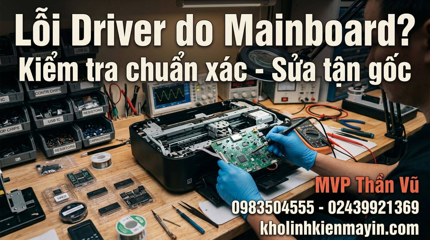 Canon iX6860 không nhận lệnh in do lỗi driver, cần cài đặt lại đúng phiên bản phù hợp hệ điều hành.