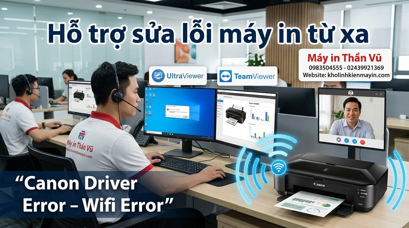Sửa lỗi driver máy in Canon iX6860 tại Hà Nội uy tín, xử lý nhanh lỗi cài đặt và mất kết nối.