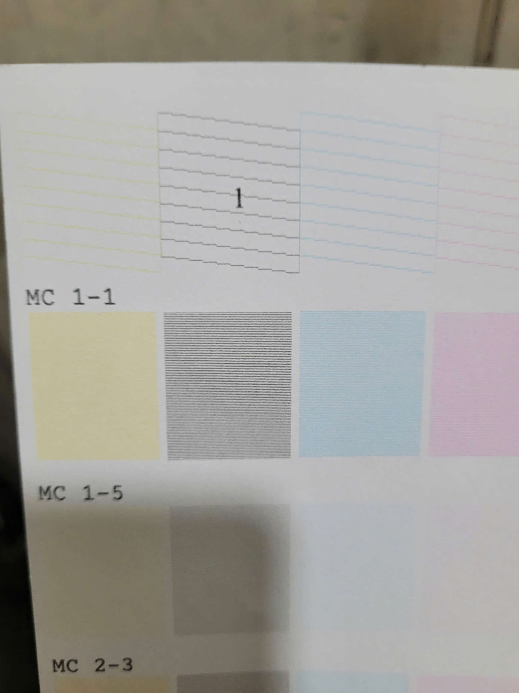 lỗi sai màu máy Epson L1800
