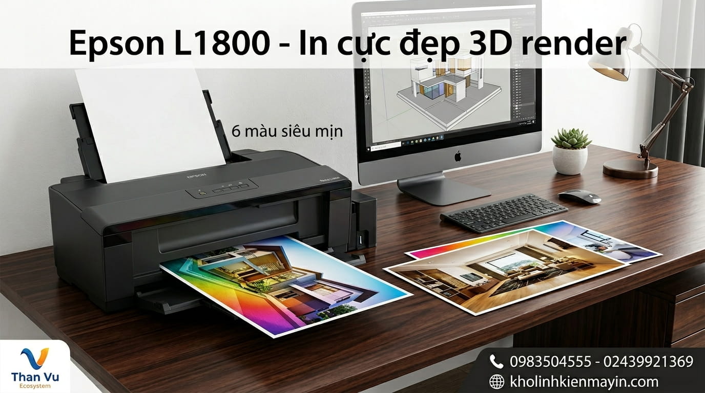 Top máy in phun màu A3 cho dân xây dựng kỹ sư và thiết kế nội thất