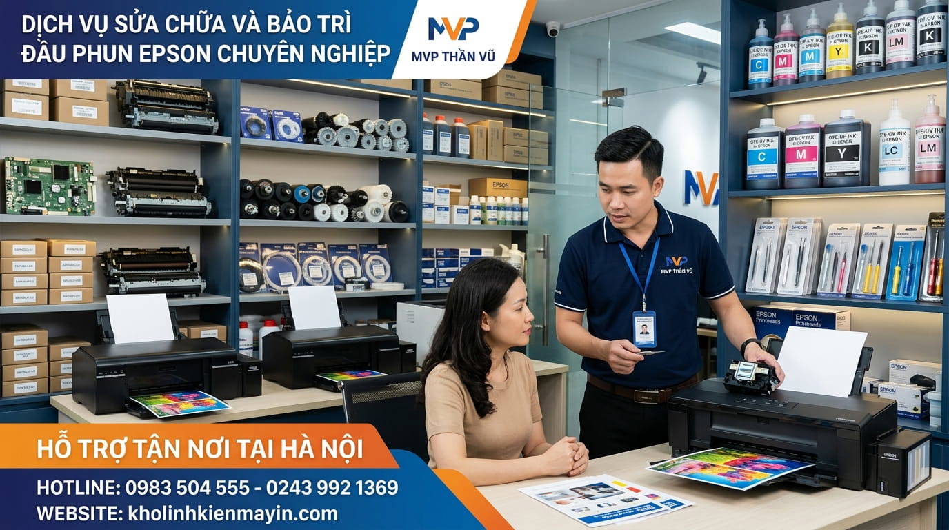 Kinh nghiệm sửa lỗi thiếu màu trên máy in Epson giúp tiết kiệm chi phí và bảo vệ đầu in hiệu quả.

