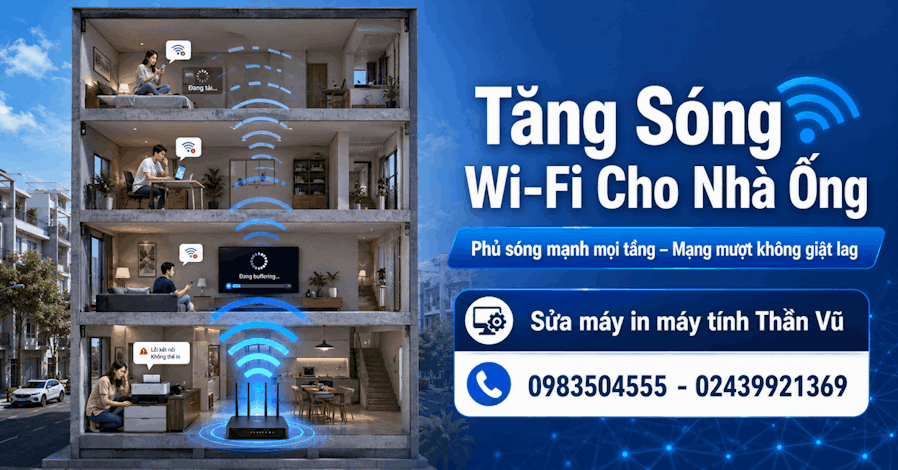 Tuyệt chiêu tăng sóng Wi-Fi cho nhà ống chạy cực mượt
