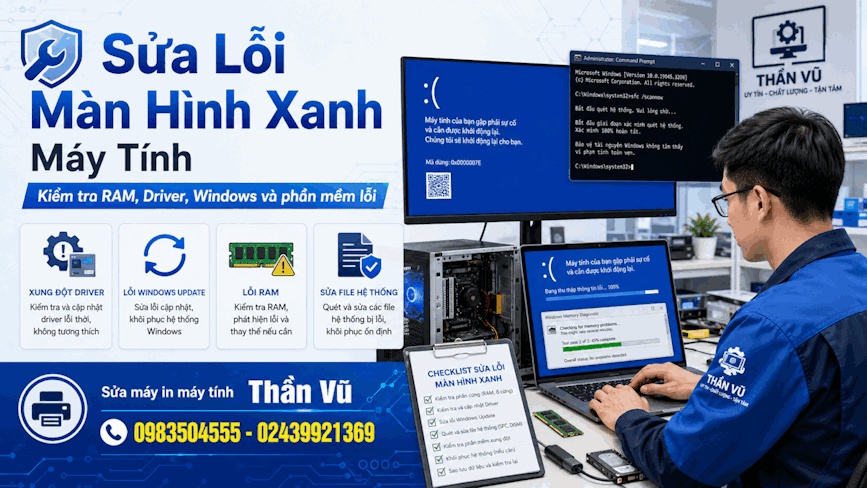 Dịch vụ bảo trì và sửa chữa tận nơi định kỳ giúp thiết bị hoạt động ổn định lâu dài.