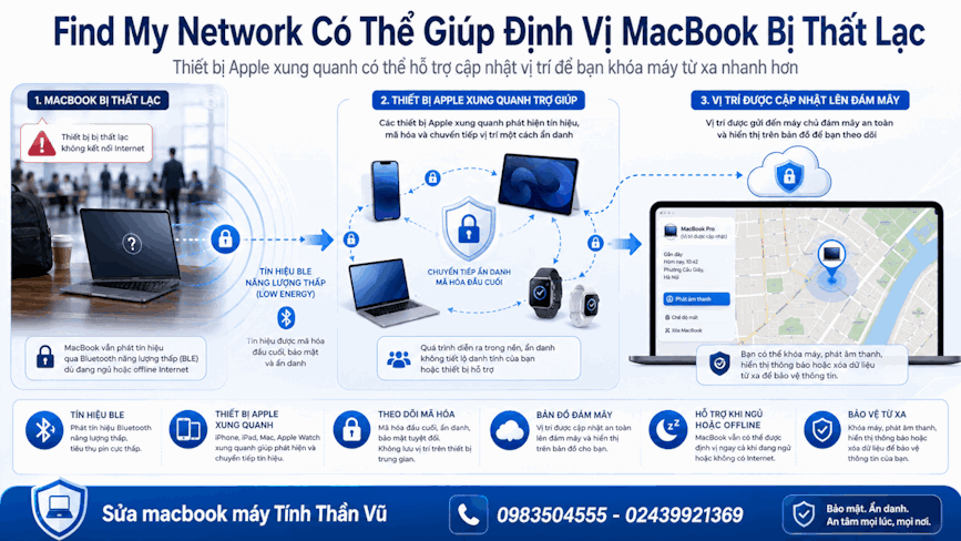 Bản Chất Kỹ Thuật: Mạng Lưới Find My Hoạt Động Như Thế Nào Năm 2026

