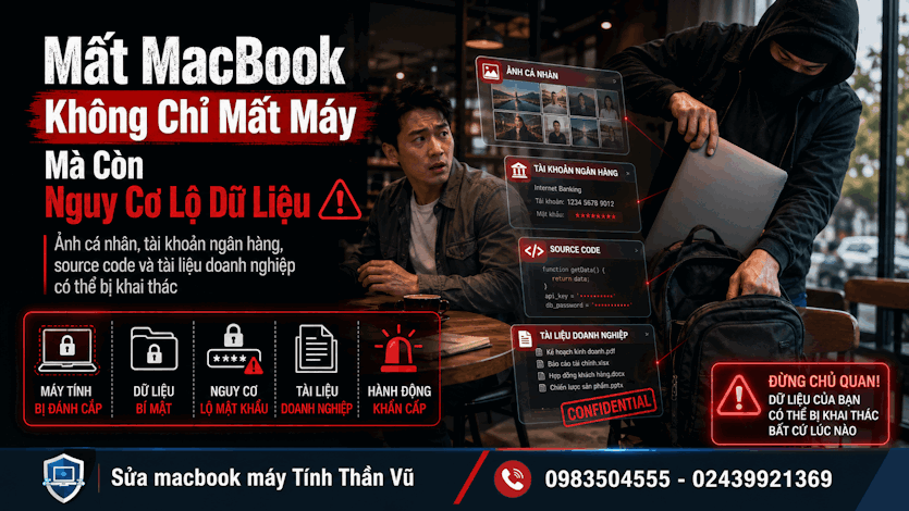 Cẩm Nang Vàng Giúp Phòng Ngừa Rủi Ro Mất Cắp MacBook

