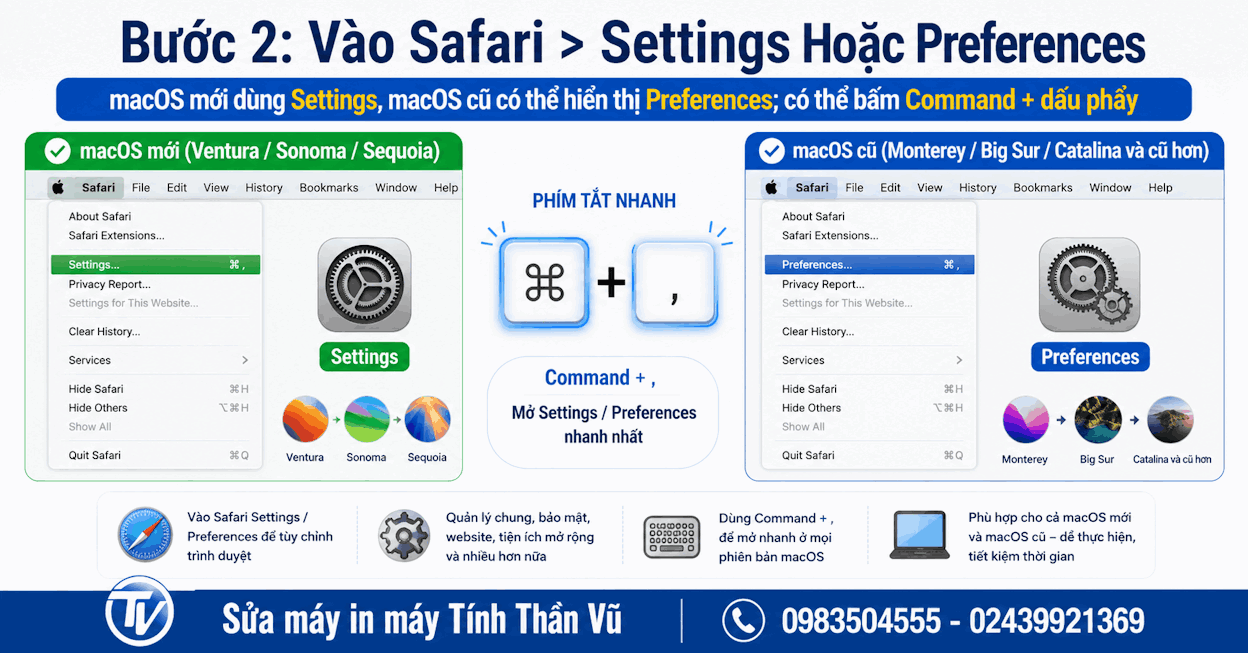 Cài Đặt Safari Tắt Tự Động Mở File Tải Về