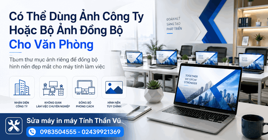 In Ấn Ảnh Nền Và Lưu Ý Khi Thay Hình Nền MacBook