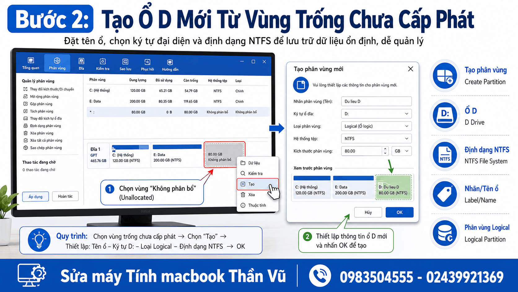Kịch Bản 2: Cách Chia Ổ Cứng Bằng Partition Wizard Mở Rộng Ổ C Bị Báo Đỏ