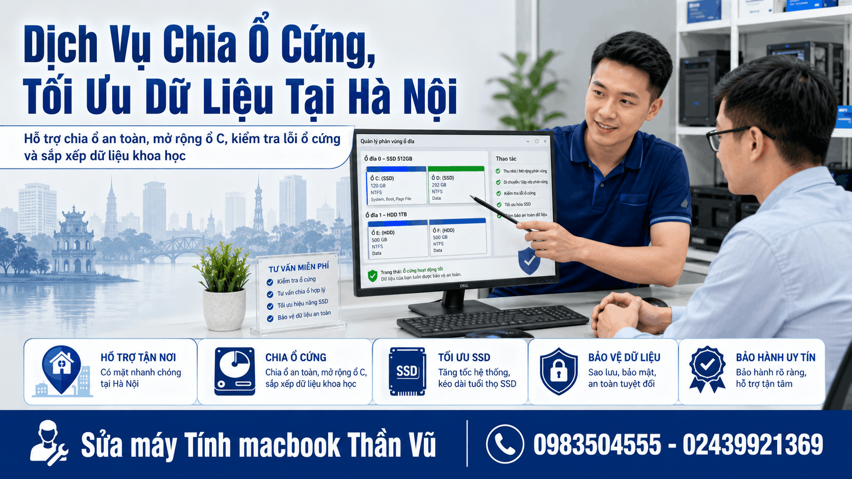 Tại Sao Nên Chọn Cách Chia Ổ Cứng Bằng Partition Wizard Thay Vì Công Cụ Mặc Định
