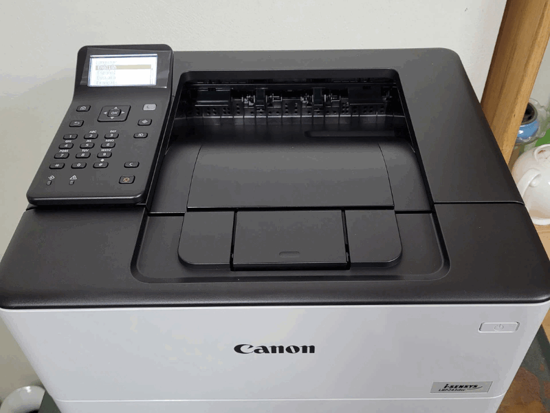 Máy in laser đen trắng Canon LBP 243DW mới Full hộp

