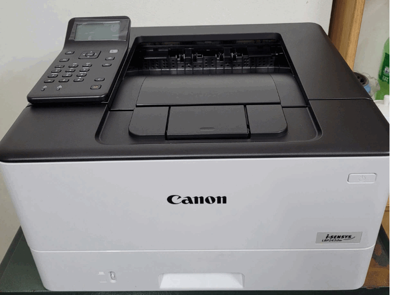 Máy in laser đen trắng Canon LBP 243DW mới Full hộp bảo hành dịch vụ tận nơi