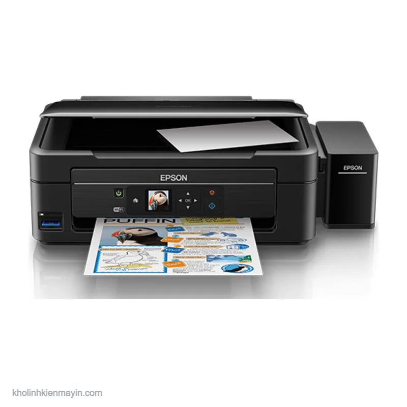 Máy In Phun Màu Epson L485 Cũ WiFi: Giá Rẻ, Đa Năng