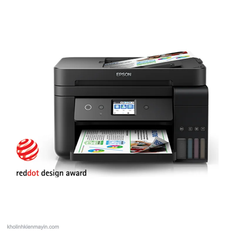 Máy In Phun Màu Epson L6190 Cũ: Đa Năng, WiFi, Fax