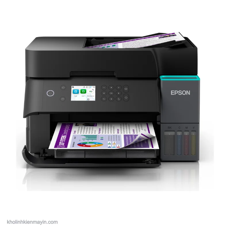 Máy In Phun Màu Epson L6370 Cũ: Đa Năng, Có ADF Quét Nhanh