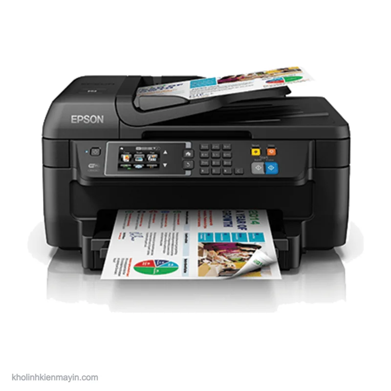 Máy In Phun Màu Epson WF-2661 Cũ: Giải Pháp In Ấn Tiết Kiệm