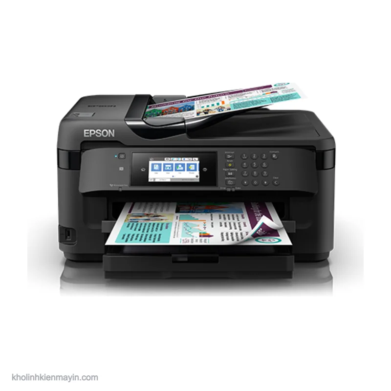 Máy In Phun Màu Epson WF-7711 Cũ: Giải Pháp In A3 Hoàn Hảo